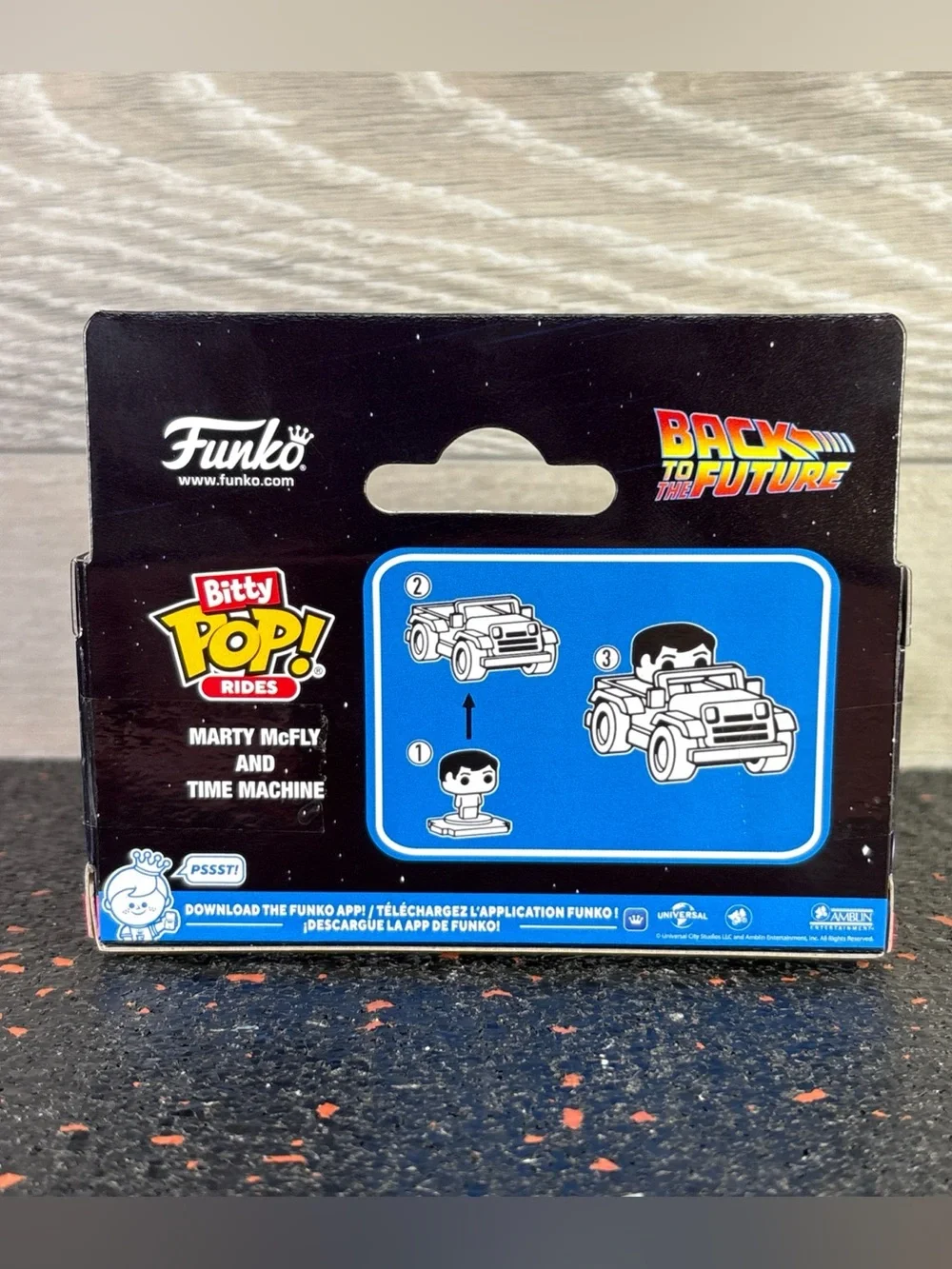 Funko Bitty Pop! Rides Exclusive Marty McFly & Time Machine Back to the Future …
